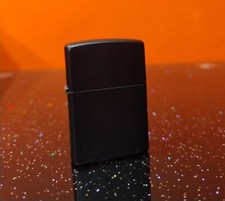 accendino zippo originale - nero opaco, matte, black