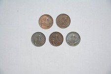 Lotto 5 monete 1 cent. 1910-14-15-16 VEIII - B5