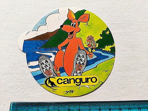 Canguro scarpe adesivo anni - adesivo,