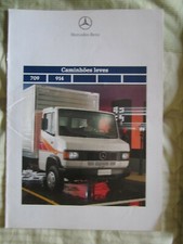 OPUSCOLO CAMION MERCEDES-BENZ – 709 / 914 – 1995