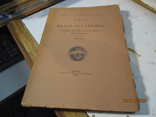 Atti reale accademia scienze - atti,
