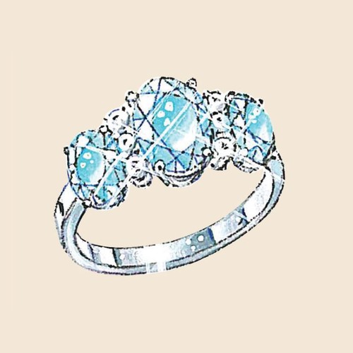 Anello veretta oro bianco - veretta,