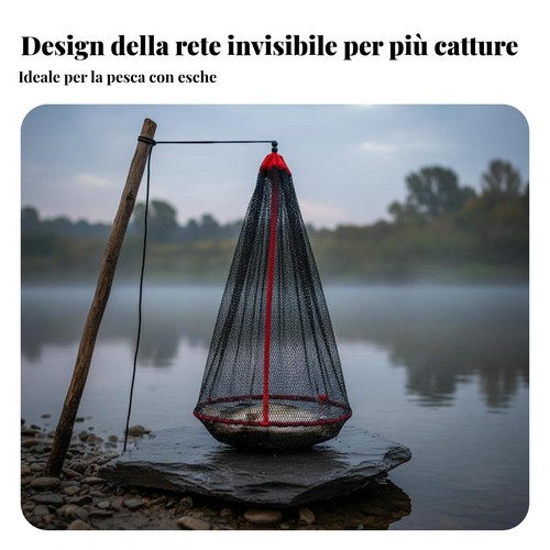 Sacca pesca pieghevole - pesca,