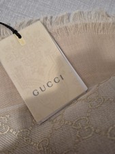 GUCCI  Stola Bianca/oro 