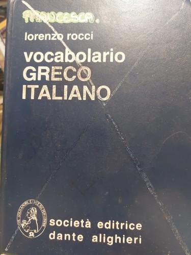 Vocabolario rocci dizionario - vocabolario,