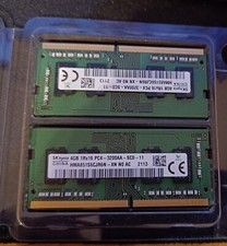 Ram 8gb(2x4gb) Hynix ddr4 3200mhz SODIMM Notebook