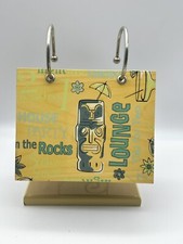 Cornice portafoto vintage Tiki Lounge 4 x 6 pollici - contiene 60 foto