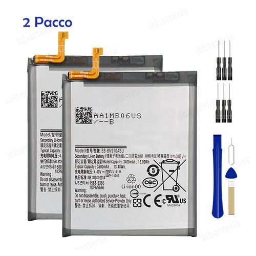 Pacco bn970abu batteria - 2, eb-bn970abu