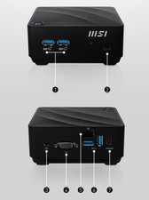 MINI PC MSI CUBI N 8GL - INTEL N4000 - 4 GB RAM DDR4 - 240 GB SSD