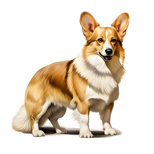 Adesivi corgi auto - adesivi,