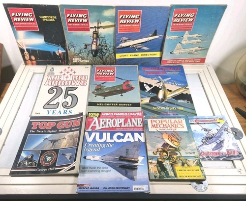 Aviation magazine lot - aviation,
