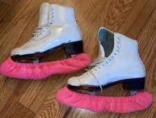 PATTINI DA GHIACCIO RIEDELL 355 (RR) Silver Star Figure bianchi taglia 5 1/2 con lama Sheffield