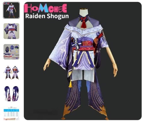 Costume raiden shogun - costume,