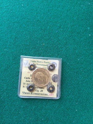 Lire 1827 torino carlo - 20,