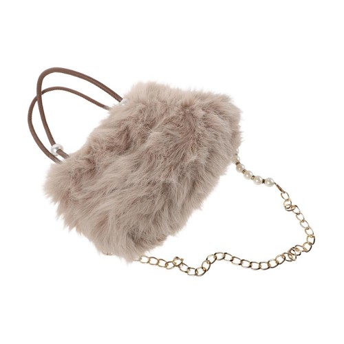 Borsa pelliccia sintetica - borsa,