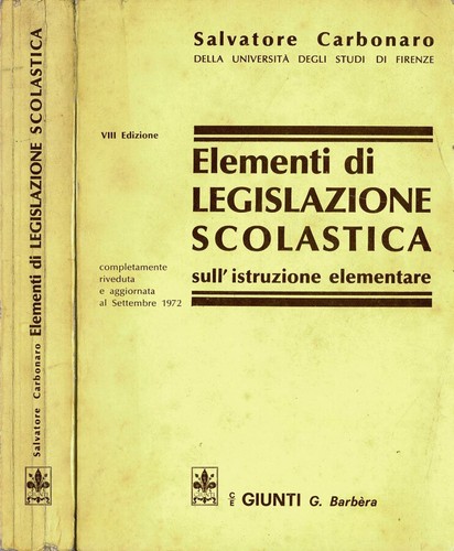 Elementi legislazione - elementi, di