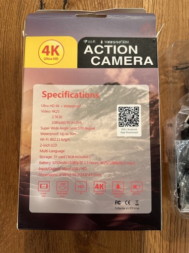 Action cam pro sport - 4k,