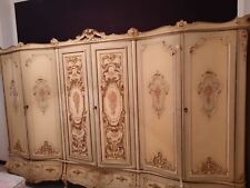 Armadio a sei ante in stile barocco veneziano