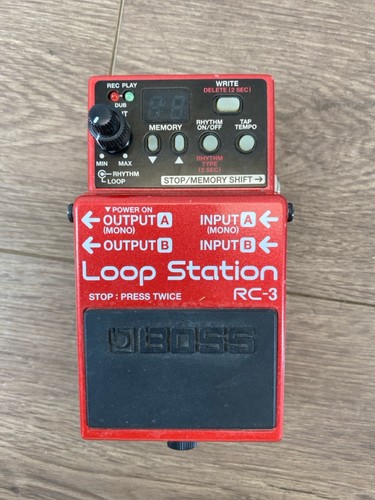 Boss effects pedel - model, rc-3