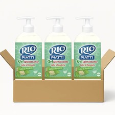 3X Rio Azzurro Piatti con