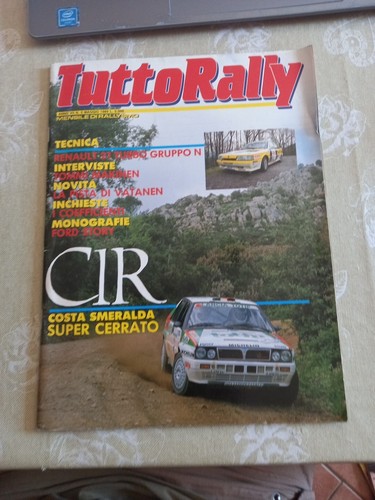 Tuttorally rallie ottimo 1989 - rallie,