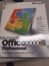 Microsoft Windows 2000 Professional ITALIANO +Prod. Key  scatola originale