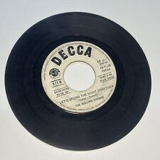let’s spend the night together rolling stones - Disco Vinile 45 Giri
