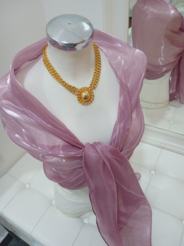 Stola cerimonia organza