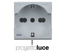 BTICINO AXOLUTE PRESA SCHUKO BIPASSO 10/16A HC4140/16 CHIARA TECH