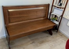 Cassapanca in legno con seduta contenitore L 130cm