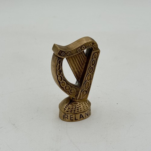 Fermacarte ottone irlandese - ottone,