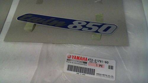 Adesivo parafango tdm 850 - parafango,