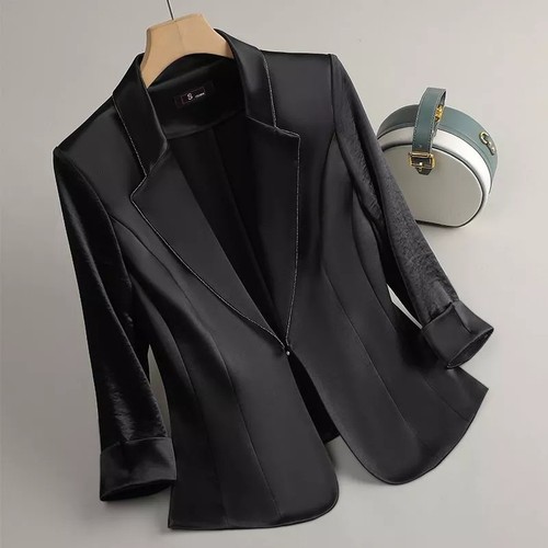 Blazer donna elegante nero - blazer,