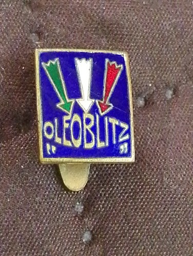 Oleoblitz pins distintivo - oleoblitz,