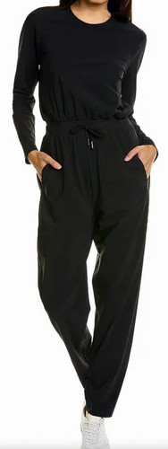 Tuta donna betty felpata nera - donna,