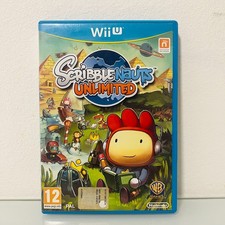 SCRIBBLENAUTS UNLIMITED WII U NINTENDO ITALIANO COMPLETO FUNZIONANTE