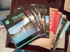 VITRUM Lastre vetro e cristallo Architettura 11 fasc 1956-63 + quaderno Ingressi