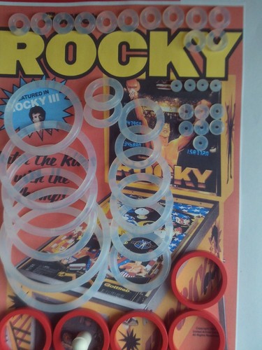 Flipper gottlieb rocky - flipper, -rocky-kit