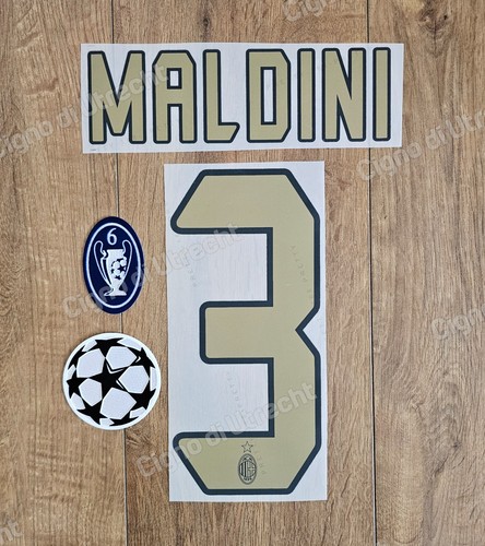 Distintivo patch maldini 3 - distintivo,