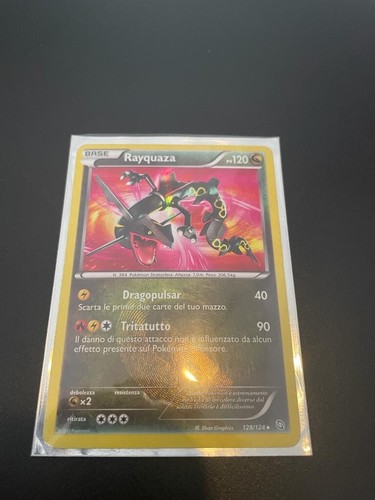 Carta pokémon rayquaza shiny - pokémon,