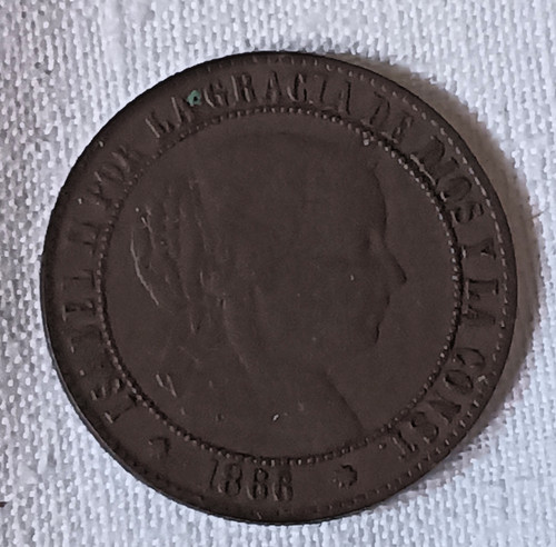 Spagna centesimi isabella - 21/2,