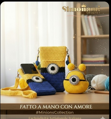 Porta cellulare minion - ​porta,