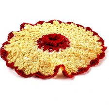 Handmade Crocheted Small Doily