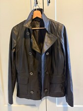 Giacca In Pelle Armani