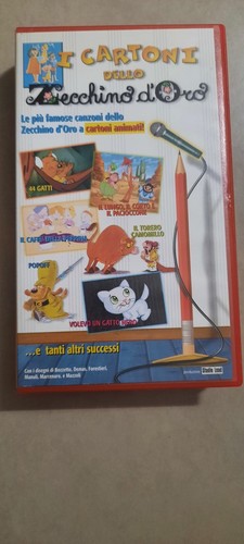 Videocassette vhs cartoni - videocassette, i