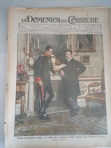 Domenica del corriere 1910 - domenica,