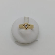 ANELLO DA UOMO IN ORO GIALLO