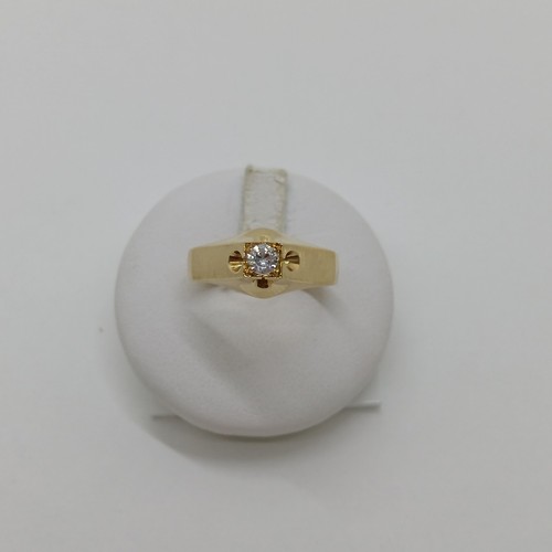 Anello uomo oro - anello, giallo