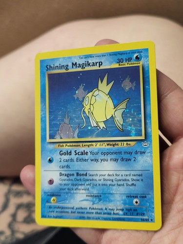Shining magikarp neo - shining,