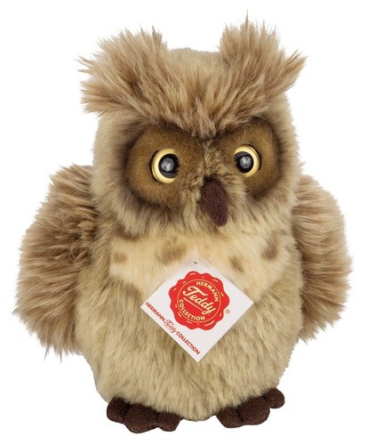 Gufo reale cucciolo teddy - gufo,